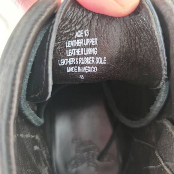 Freebird Men's Ace Distressed Brown Leather Combat Lace Up Boot Size 13 - Picture 5 of 7